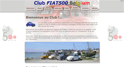 Desktop Screenshot of club500-belgium.net